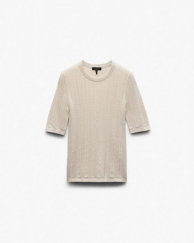 Rag & Bone Francesca Merino Wool Tee