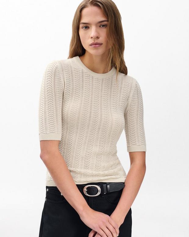 rag & bone Francesca Merino Wool Tee