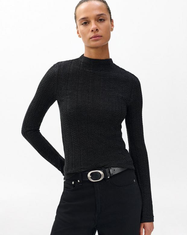 rag & bone Francesca Merino Wool Turtleneck