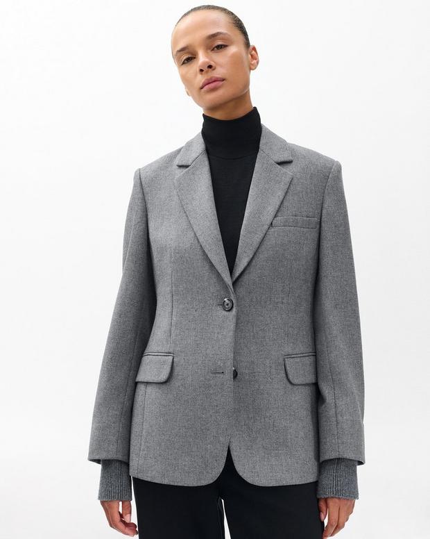 Rag & Bone Frank Mixed-Media Blazer