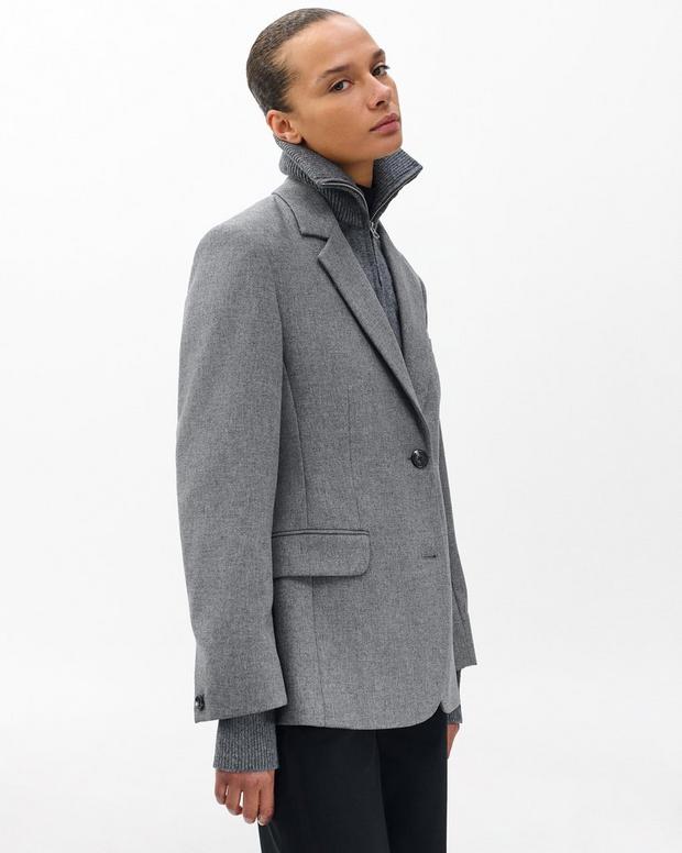 rag & bone Frank Mixed-Media Blazer