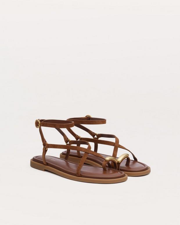 Rag & Bone Geo Toe Ring Sandals