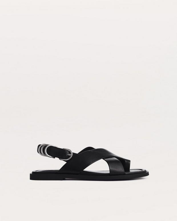 rag & bone Gia Leather Crossover Sandals