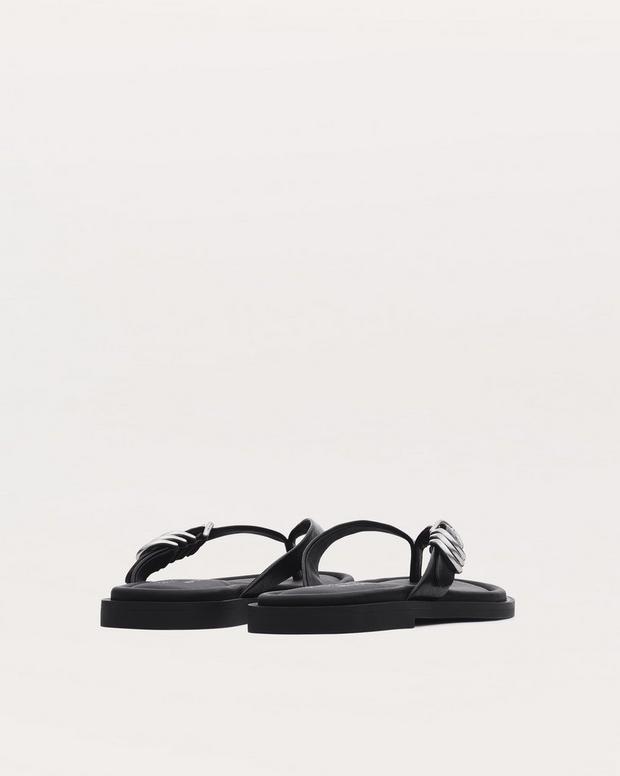 Rag & Bone Gia Leather Flip Flops