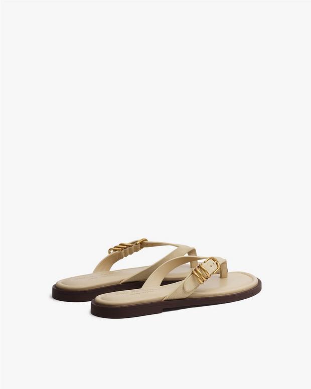 Rag & Bone Gia Suede Flip Flops