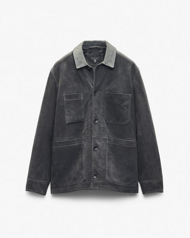 Rag & Bone Graham Suede Chore Jacket