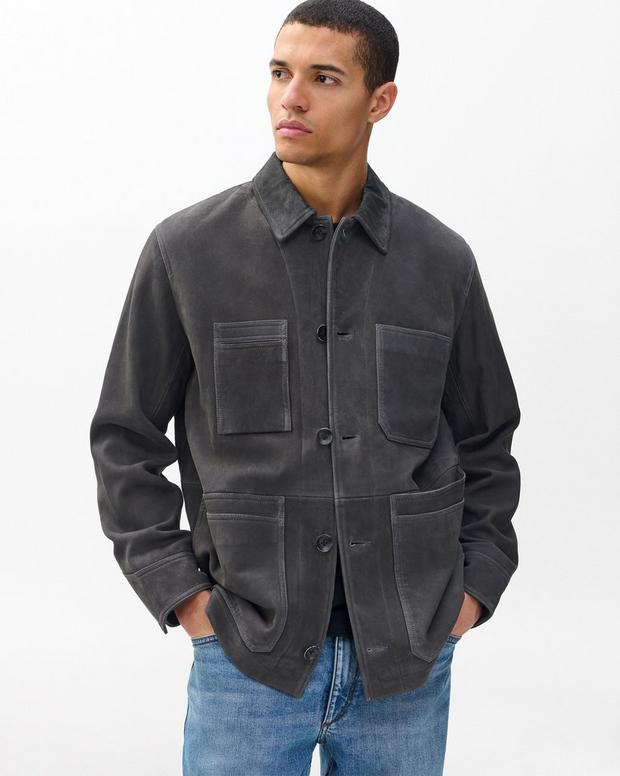 Rag & Bone Graham Suede Chore Jacket