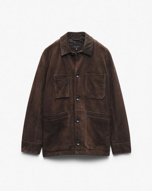 Rag & Bone Graham Suede Chore Jacket