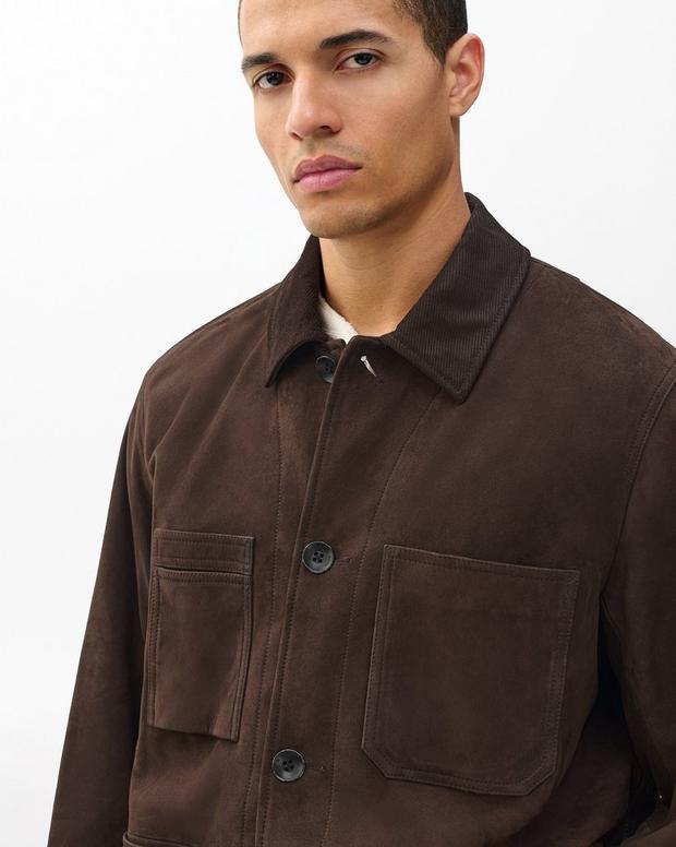 Rag & Bone Graham Suede Chore Jacket