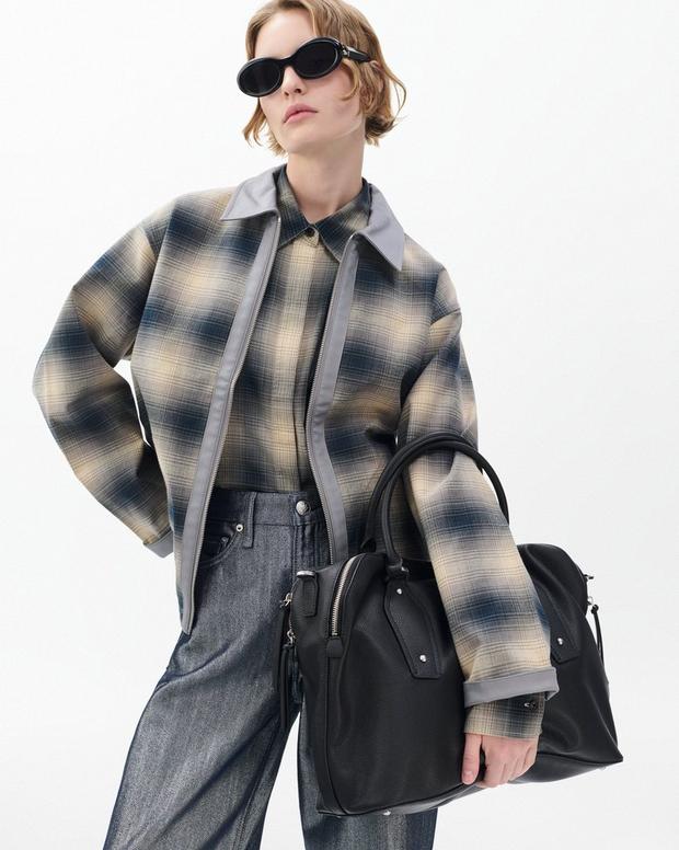 Rag & Bone Gramercy Large Leather Satchel