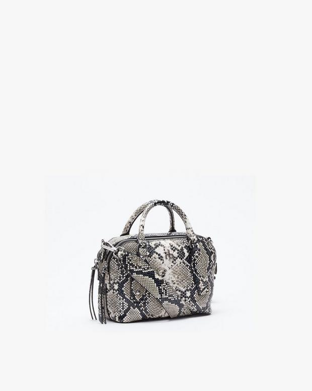 Rag & Bone Gramercy Small Snakeskin Leather Satchel