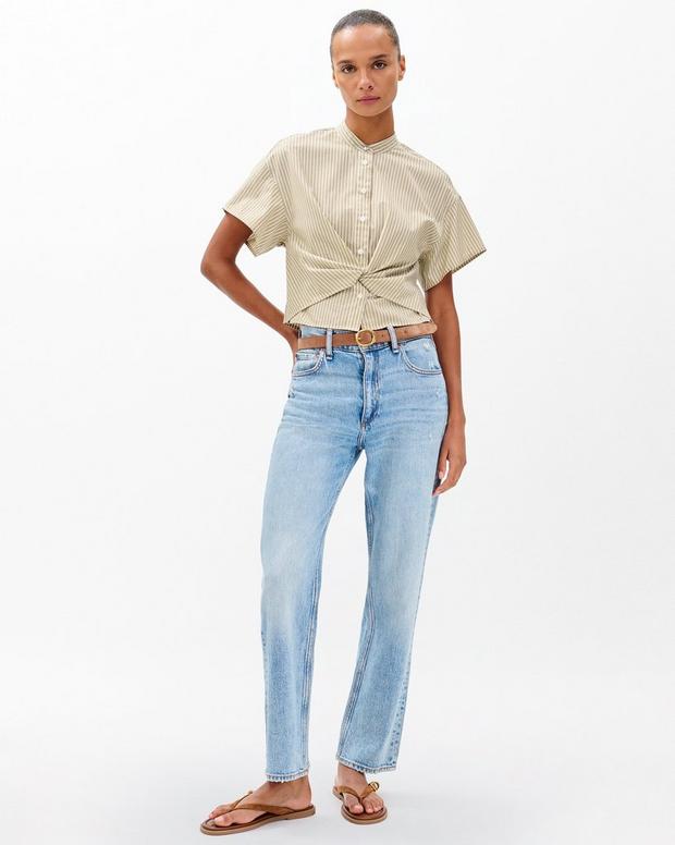 Rag & Bone Gretchen Striped Poplin Shirt