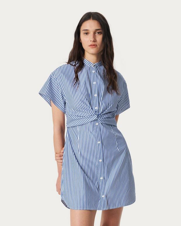 Rag & Bone Gretchen Striped Shirt Dress