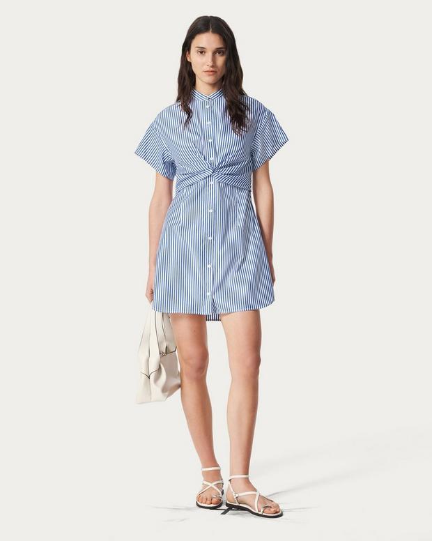 rag & bone Gretchen Striped Shirt Dress