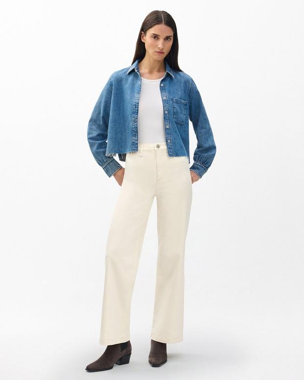 rag & bone Hadley Wide-Leg Jeans