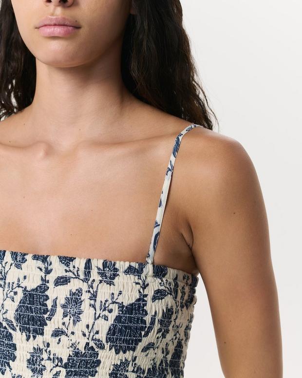 Rag & Bone Hallie Floral Cotton-Silk Maxi Dress