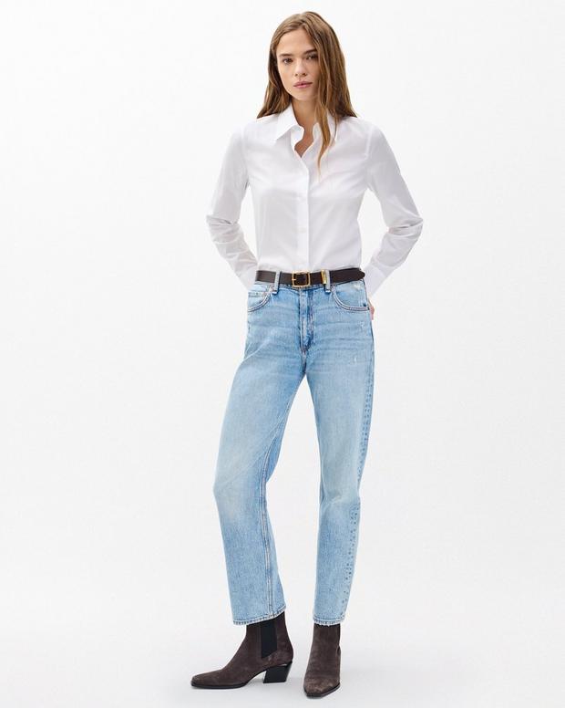 Rag & Bone Harlow Ankle Straight Jean