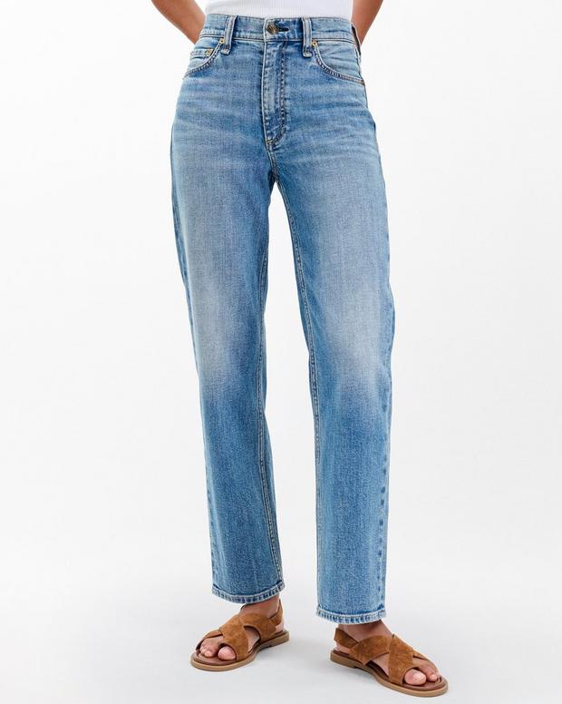 Rag & Bone Harlow Ankle Straight Jeans