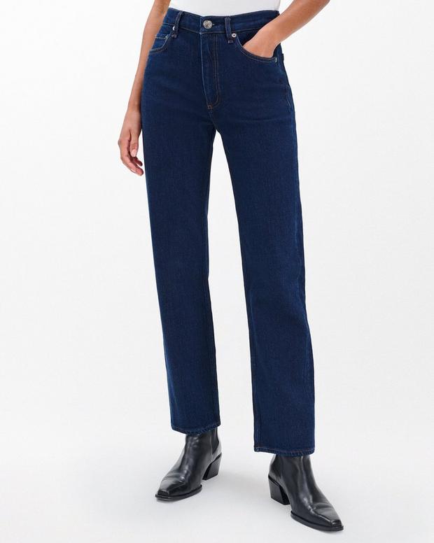 Rag & Bone Harlow Ankle Straight Jeans