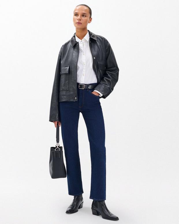 rag & bone Harlow Ankle Straight Jeans