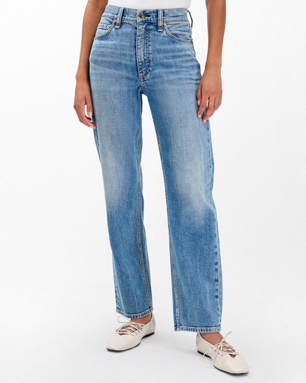 Rag & Bone Harlow Ankle Straight Jeans