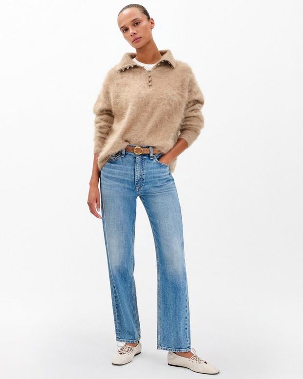 rag & bone Harlow Ankle Straight Jeans