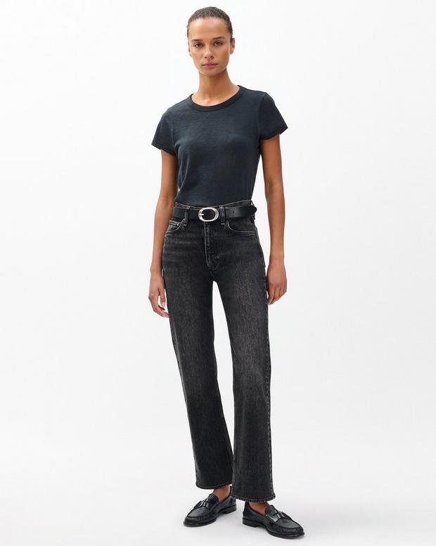 Rag & Bone Harlow Ankle Straight Jeans