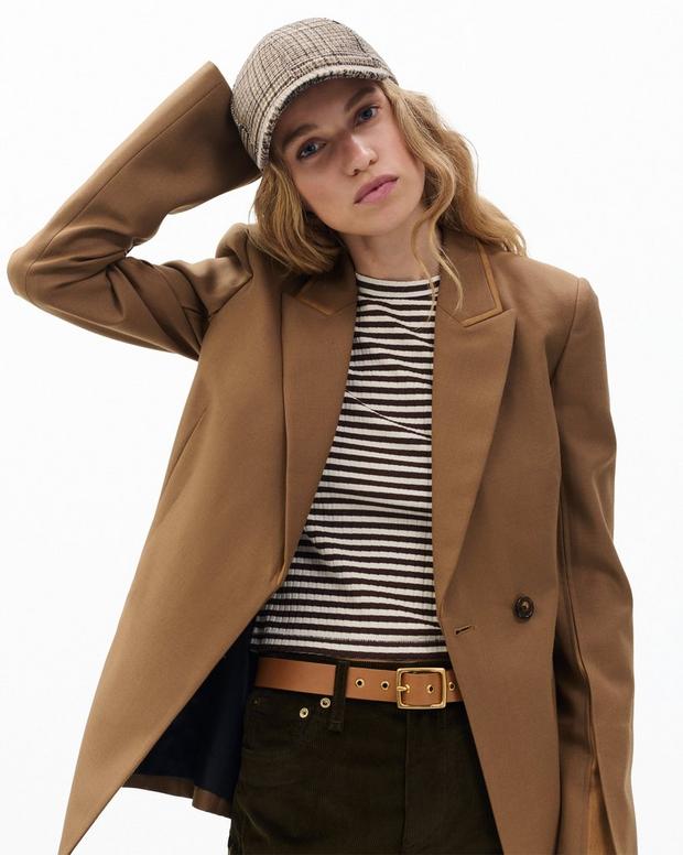 Rag & Bone Harlow Plaid Baseball Cap