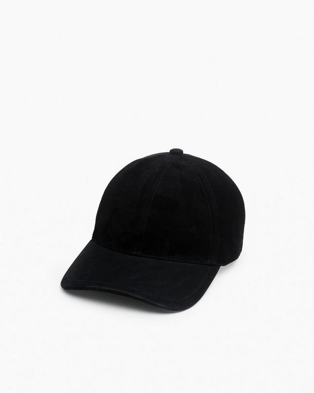 rag & bone Harlow Suede Baseball Cap