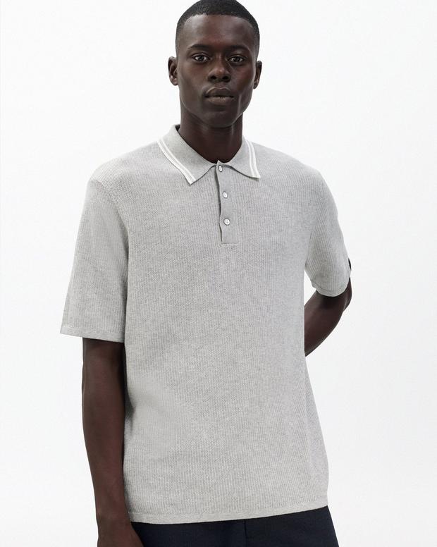 rag & bone Harvey Tipped Knit Polo
