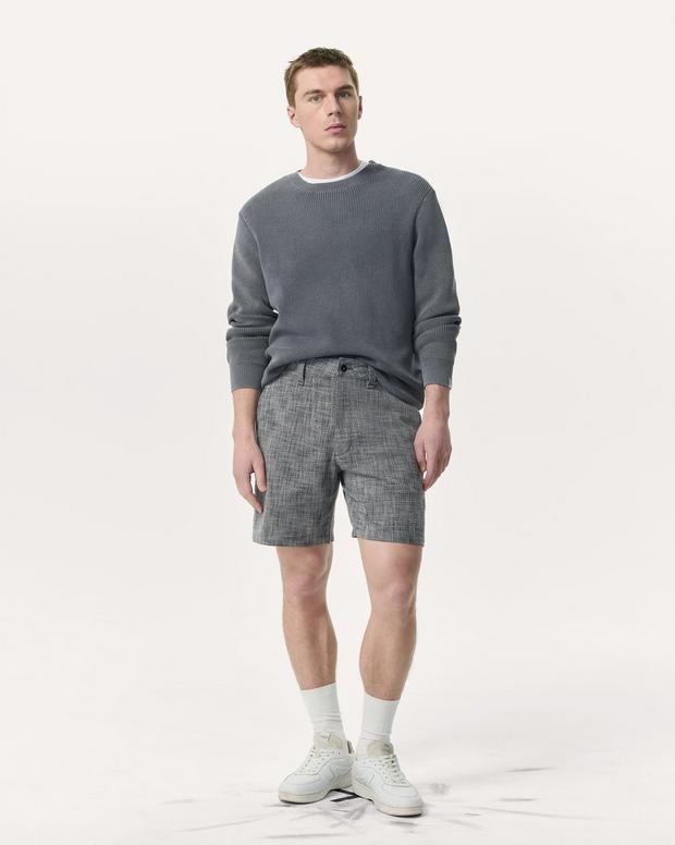 rag & bone Haydon Straight Fit Italian Tweed Shorts