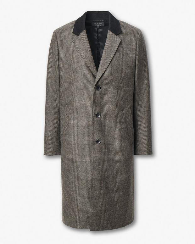 Rag & Bone Heritage Plaid Wool Coat