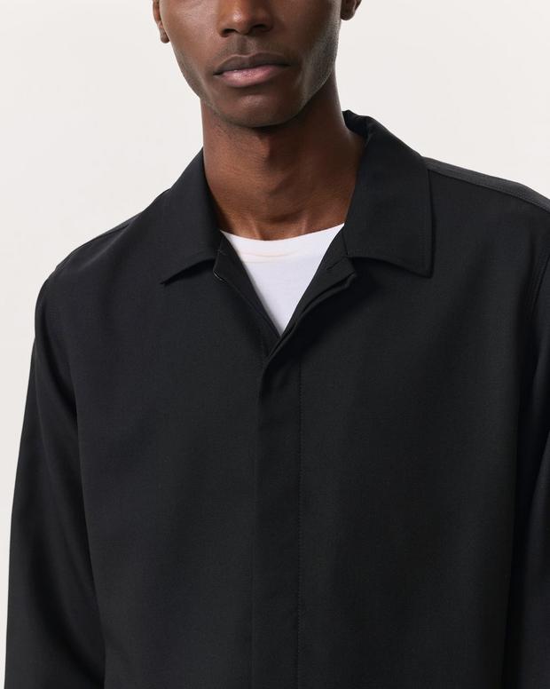 Rag & Bone Hyde Wool-Blend Ripstop Shirt Jacket