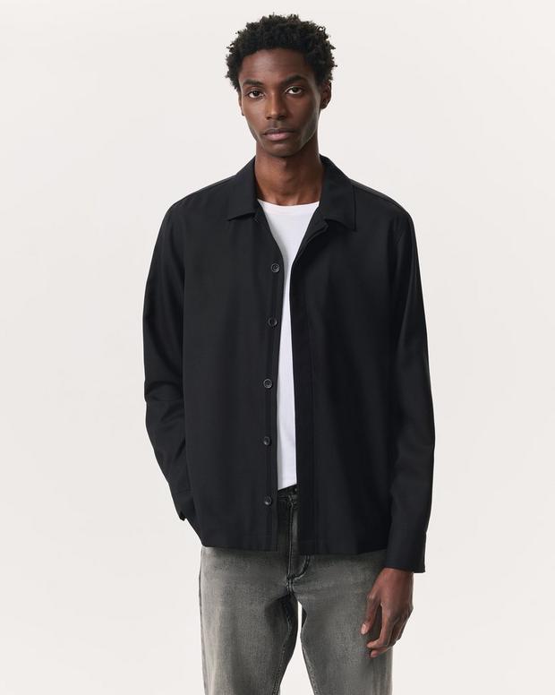 rag & bone Hyde Wool-Blend Ripstop Shirt Jacket