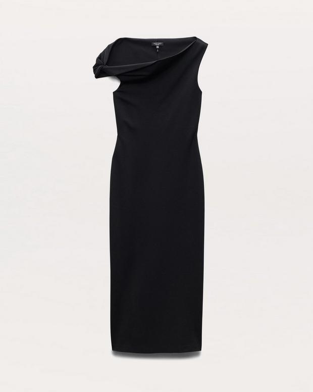 Rag & Bone Irina Asymmetric Maxi Dress