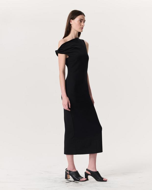 Rag & Bone Irina Asymmetric Maxi Dress