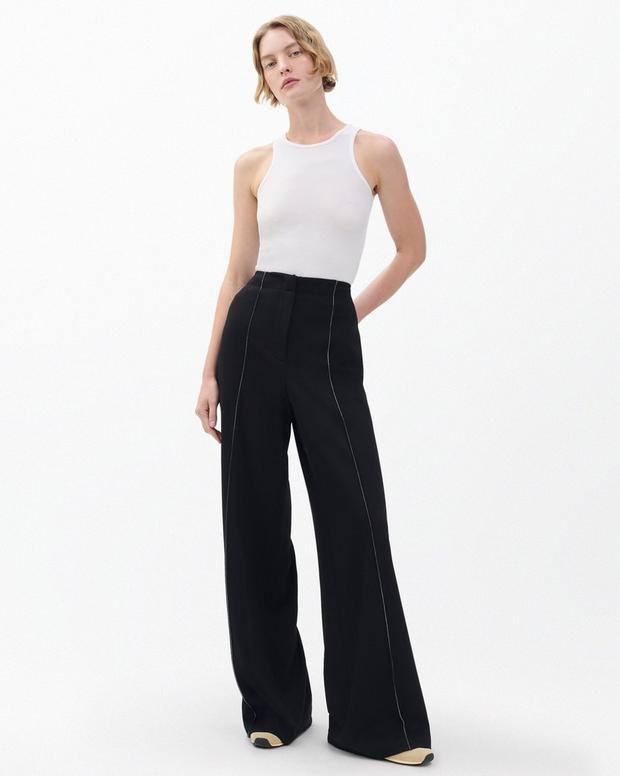 Rag & Bone Irina Contrast-Stitch Pants