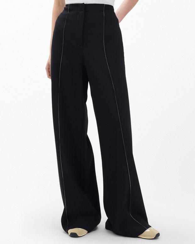 Rag & Bone Irina Contrast-Stitch Pants