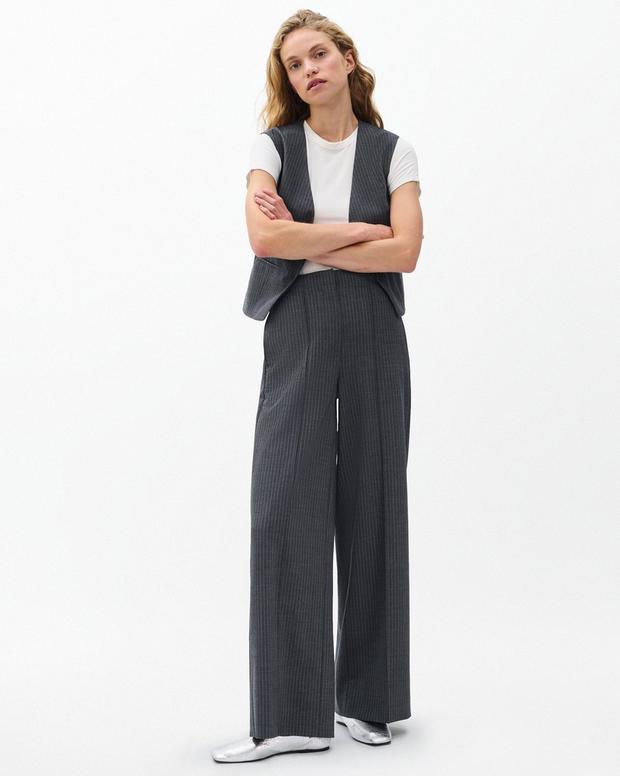 Rag & Bone Irina Striped Tailored Pants