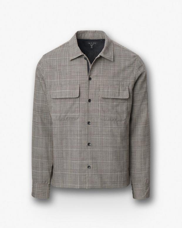 Rag & Bone Isaiah Italian Wool Shirt Jacket