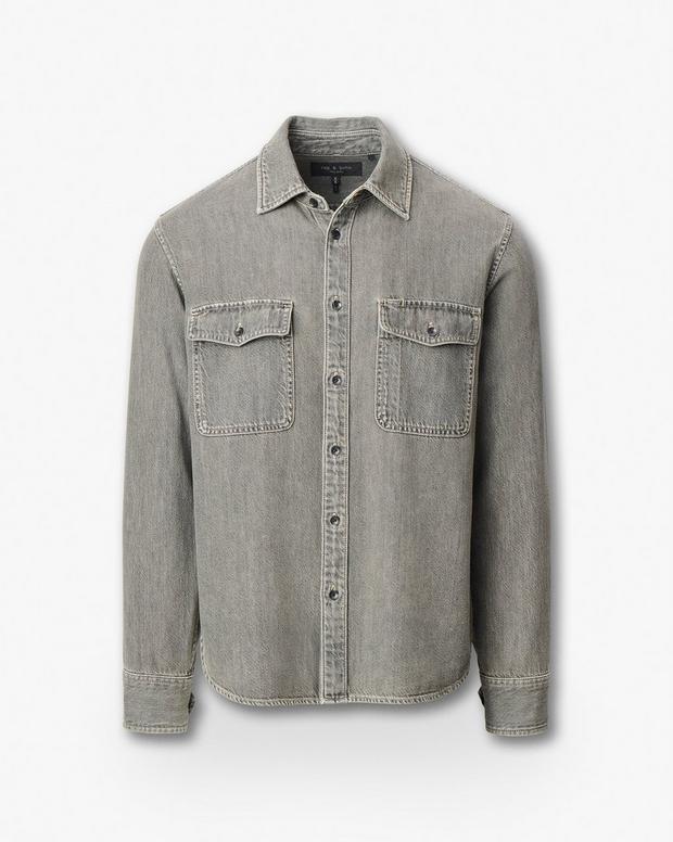 Rag & Bone Jack Infuse Denim Shirt