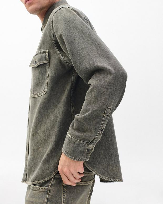Rag & Bone Jack Infuse Denim Shirt