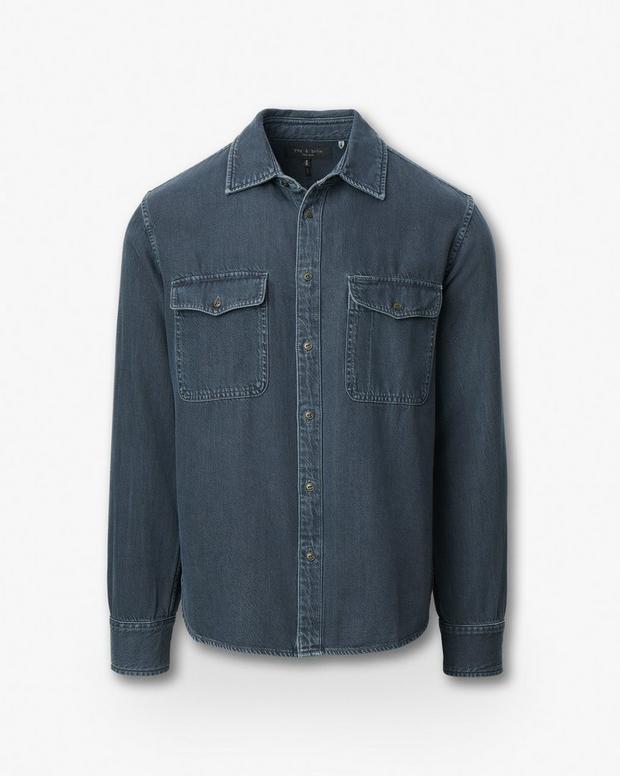 Rag & Bone Jack Infuse Denim Shirt