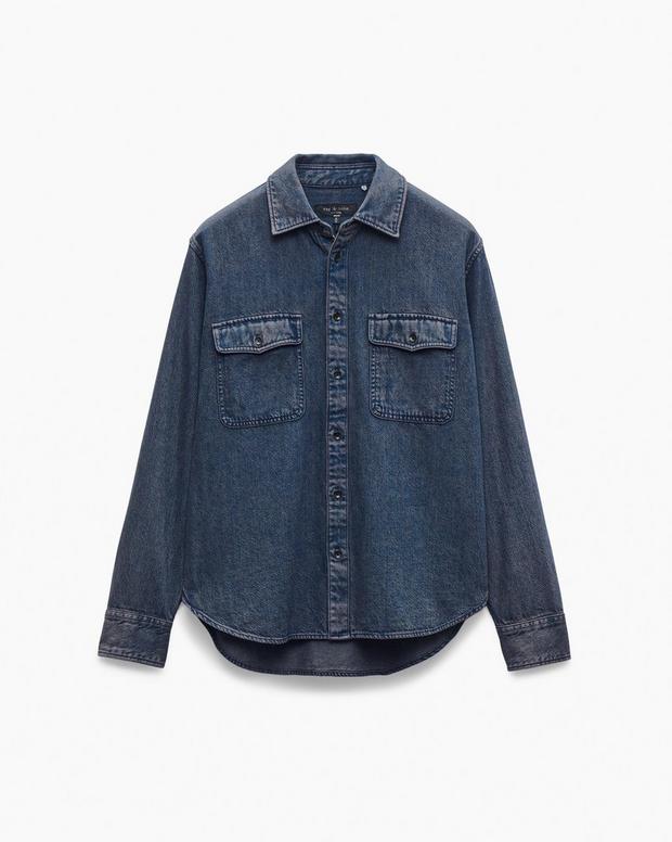 Rag & Bone Jack Infuse Denim Shirt