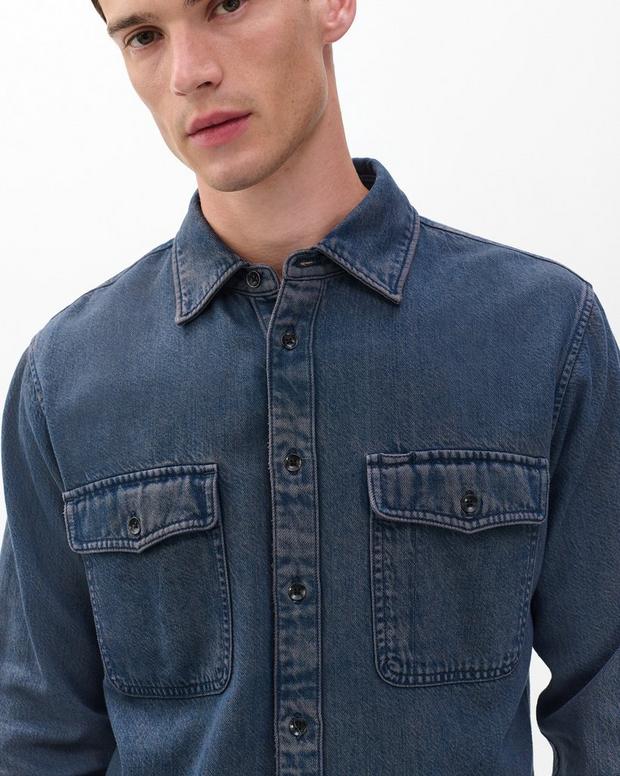 Rag & Bone Jack Infuse Denim Shirt