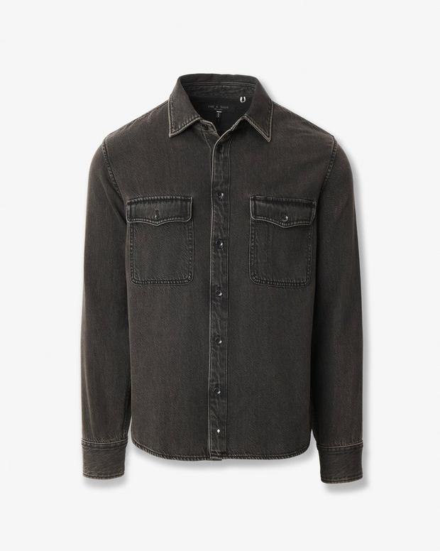 Rag & Bone Jack Infuse Denim Shirt