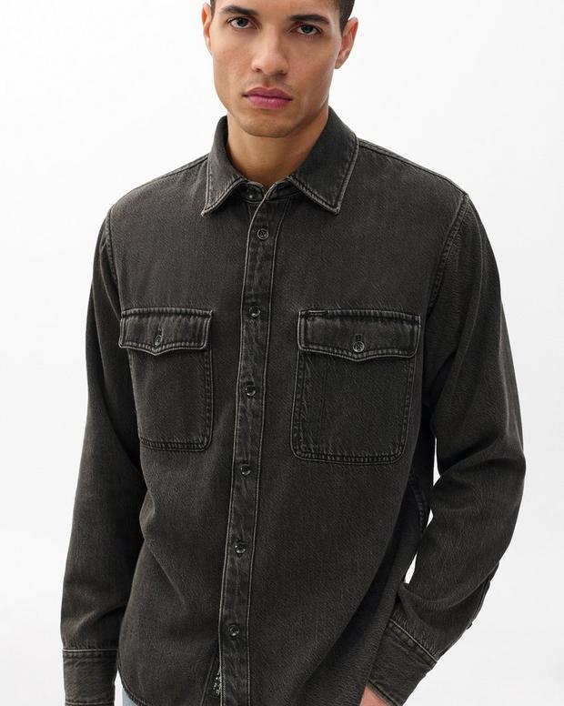 Rag & Bone Jack Infuse Denim Shirt