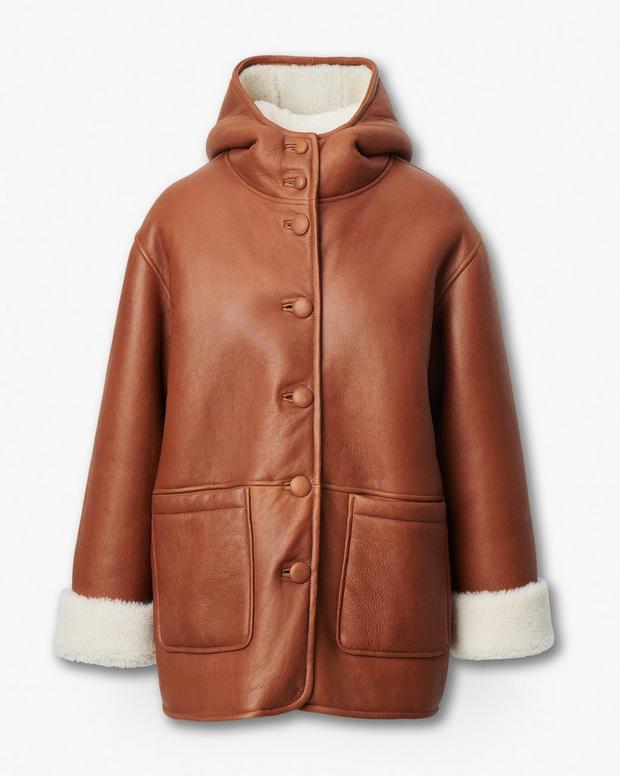 Rag & Bone Jackie Shearling Coat