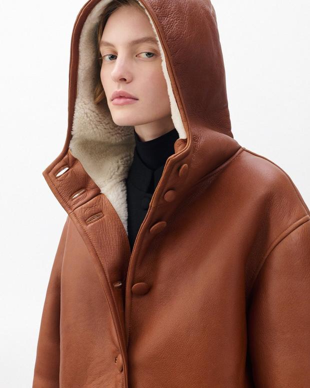 Rag & Bone Jackie Shearling Coat