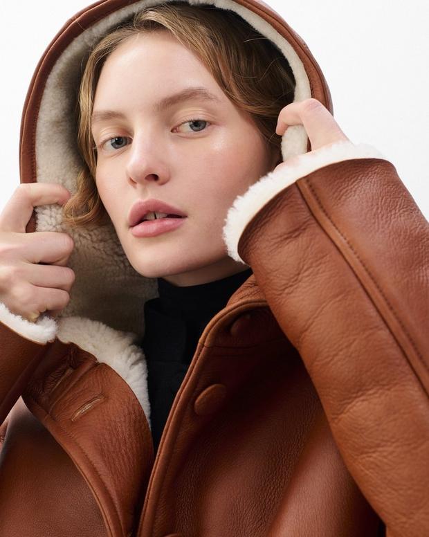 Rag & Bone Jackie Shearling Coat